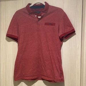 Ted Baker red polo
